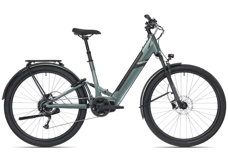 Rower elektryczny ROCK MACHINE Crossride e450 FS Touring - obrazek 2